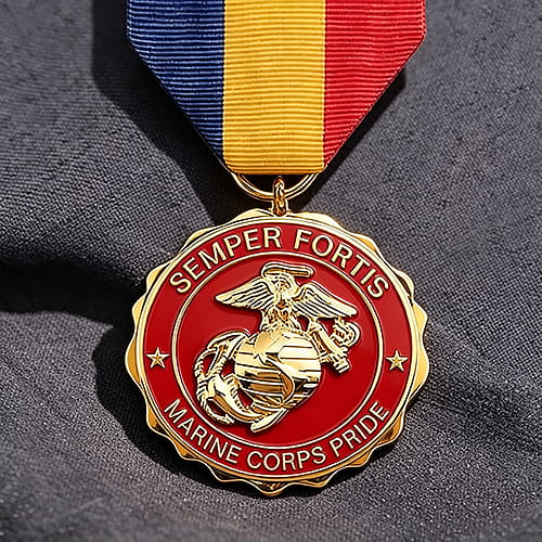Classic Gold Marine Corps Medal