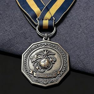 Vintage Marine Corps Tidebreaker Medal