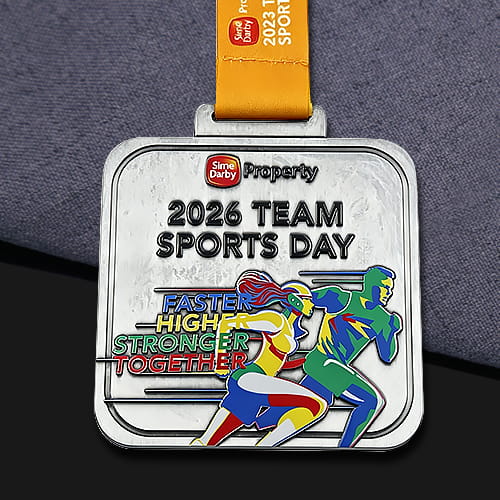 2026 Team Sports Day Custom Medal