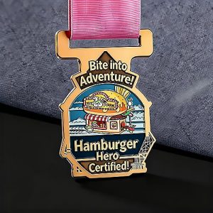 Certified Hamburger Hero Game Medal