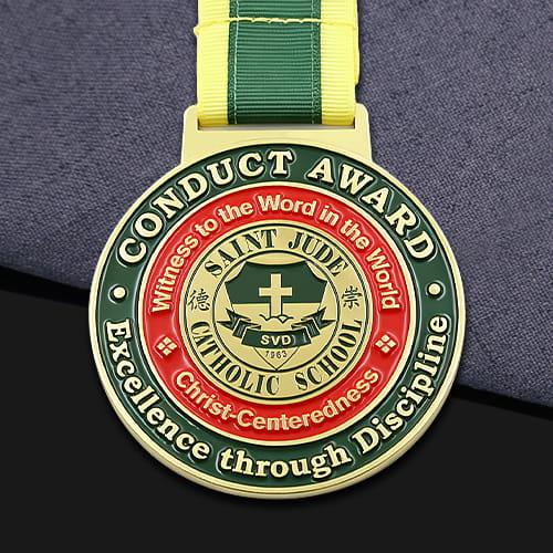 School Gold Standard Conduct Medal