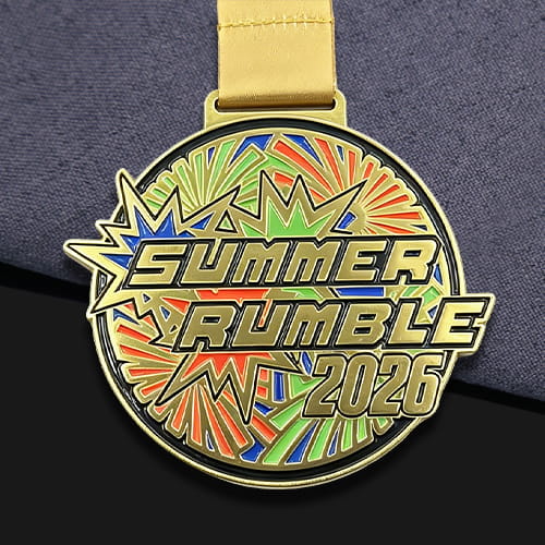 Summer Event Sports Finisher Medal - Gold