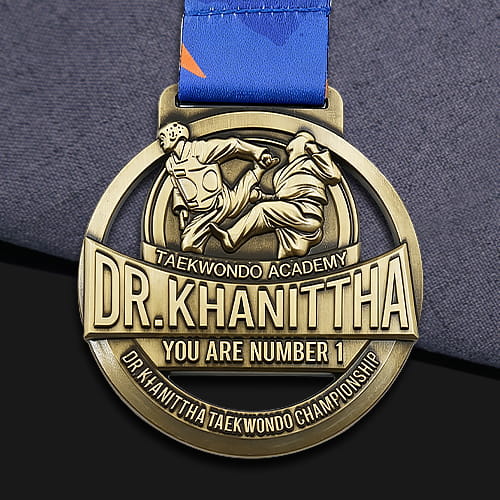 Taekwondo & Grappling Excellence Medal