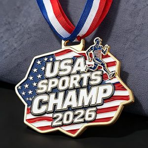 USA Sports Champ 2026 Charity Finisher Medal